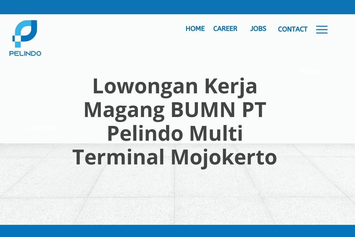 Lowongan Kerja Magang BUMN PT Pelindo Multi Terminal Mojokerto